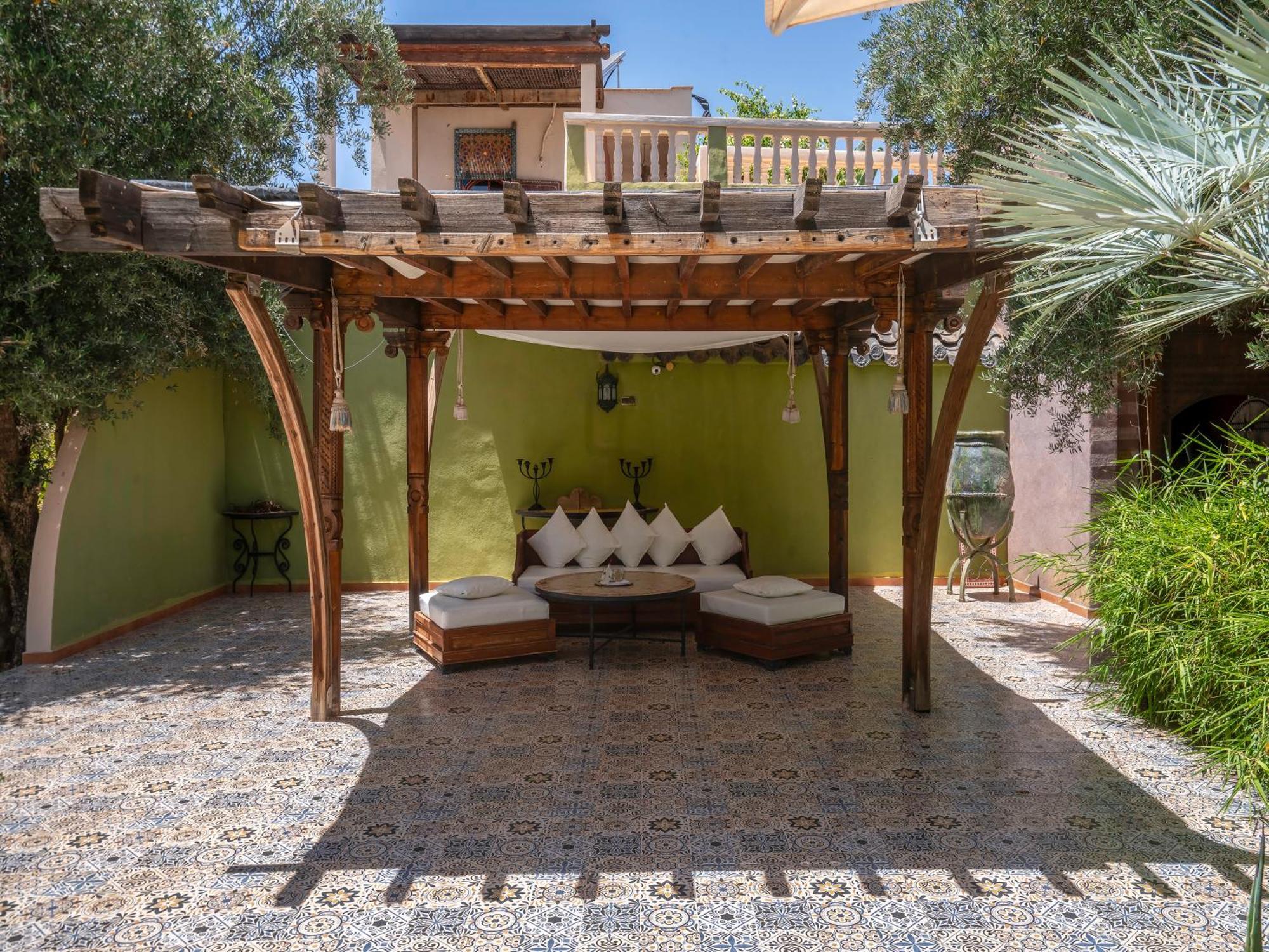 Riad Cle De Sol El Jem'a Ghemat Exteriör bild